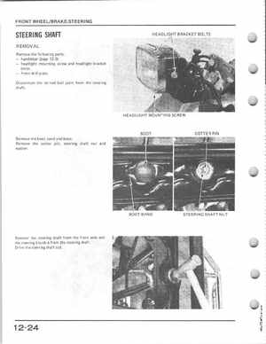 1985-1986 Honda Fourtrax 125 TRX125 Shop Manual, Page 174
