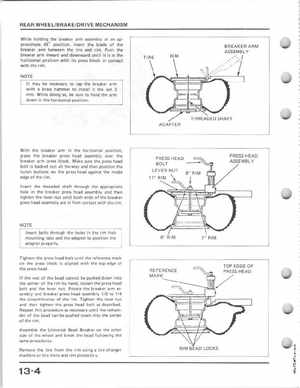 1985-1986 Honda Fourtrax 125 TRX125 Shop Manual, Page 183