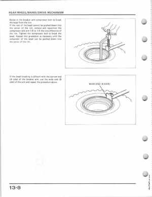 1985-1986 Honda Fourtrax 125 TRX125 Shop Manual, Page 187