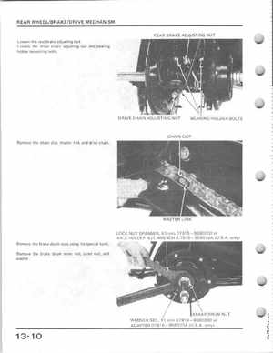 1985-1986 Honda Fourtrax 125 TRX125 Shop Manual, Page 189