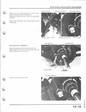 1985-1986 Honda Fourtrax 125 TRX125 Shop Manual, Page 198