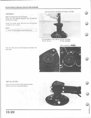 1985-1986 Honda Fourtrax 125 TRX125 Shop Manual, Page 201