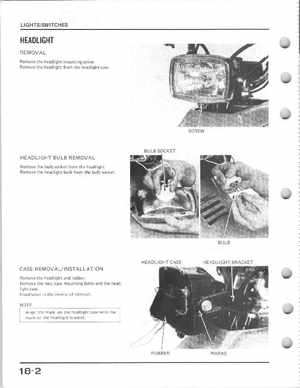 1985-1986 Honda Fourtrax 125 TRX125 Shop Manual, Page 227