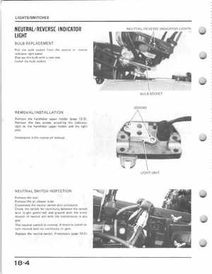 1985-1986 Honda Fourtrax 125 TRX125 Shop Manual, Page 229