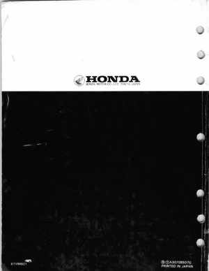 1985-1986 Honda Fourtrax 125 TRX125 Shop Manual, Page 240