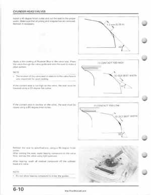 1985-1987 Honda TRX 250 Fourtrax 250 Service Manual, Page 67