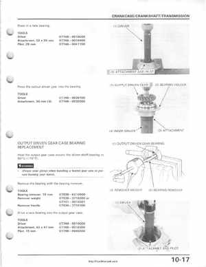1985-1987 Honda TRX 250 Fourtrax 250 Service Manual, Page 130