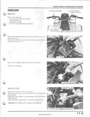 1985-1987 Honda TRX 250 Fourtrax 250 Service Manual, Page 140