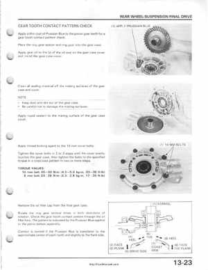 1985-1987 Honda TRX 250 Fourtrax 250 Service Manual, Page 196
