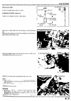 1985 Honda Odyssey 350 FL350R Shop Manual, Page 40