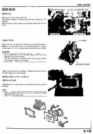 1985 Honda Odyssey 350 FL350R Shop Manual, Page 48