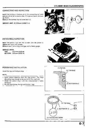 1985 Honda Odyssey 350 FL350R Shop Manual, Page 62