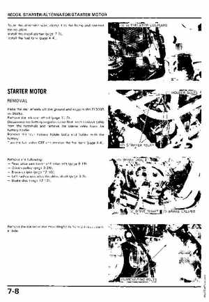 1985 Honda Odyssey 350 FL350R Shop Manual, Page 73