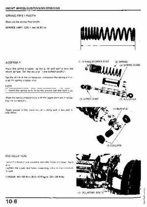 1985 Honda Odyssey 350 FL350R Shop Manual, Page 122