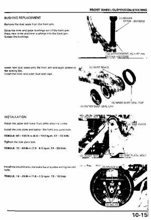 1985 Honda Odyssey 350 FL350R Shop Manual, Page 131
