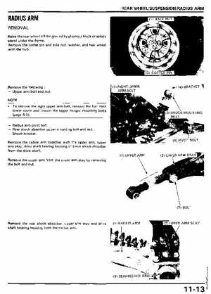 1985 Honda Odyssey 350 FL350R Shop Manual, Page 146