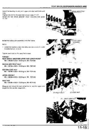 1985 Honda Odyssey 350 FL350R Shop Manual, Page 148