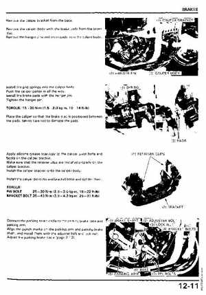 1985 Honda Odyssey 350 FL350R Shop Manual, Page 160