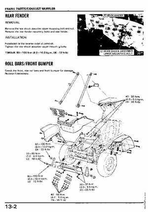 1985 Honda Odyssey 350 FL350R Shop Manual, Page 170