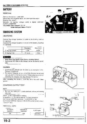 1985 Honda Odyssey 350 FL350R Shop Manual, Page 182