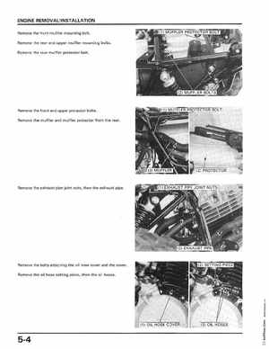 1986-1987 Honda TRX350 FourTrax 4X4, 1987-1989 TRX350D Foreman 4X4 Service Manual, Page 58