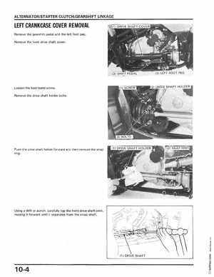 1986-1987 Honda TRX350 FourTrax 4X4, 1987-1989 TRX350D Foreman 4X4 Service Manual, Page 123