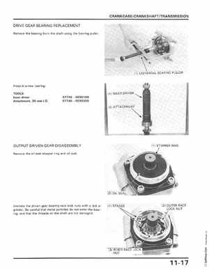 1986-1987 Honda TRX350 FourTrax 4X4, 1987-1989 TRX350D Foreman 4X4 Service Manual, Page 151