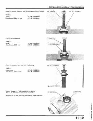 1986-1987 Honda TRX350 FourTrax 4X4, 1987-1989 TRX350D Foreman 4X4 Service Manual, Page 153