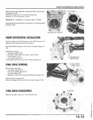 1986-1987 Honda TRX350 FourTrax 4X4, 1987-1989 TRX350D Foreman 4X4 Service Manual, Page 233