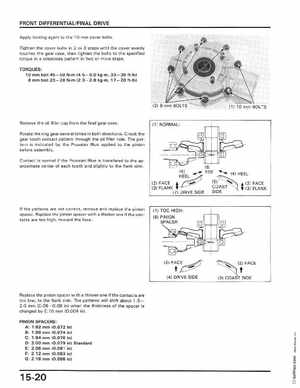 1986-1987 Honda TRX350 FourTrax 4X4, 1987-1989 TRX350D Foreman 4X4 Service Manual, Page 240