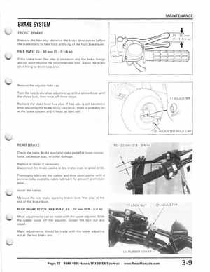 1986-1988 Honda TRX 200SX Fourtrax Service Manual, Page 32