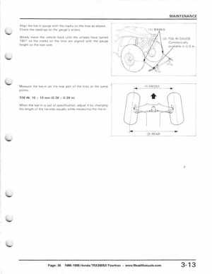 1986-1988 Honda TRX 200SX Fourtrax Service Manual, Page 36