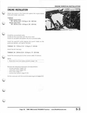 1986-1988 Honda TRX 200SX Fourtrax Service Manual, Page 52