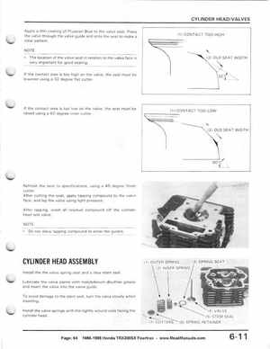 1986-1988 Honda TRX 200SX Fourtrax Service Manual, Page 64