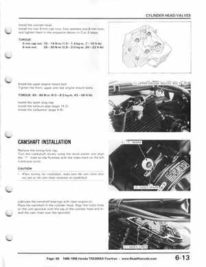 1986-1988 Honda TRX 200SX Fourtrax Service Manual, Page 66