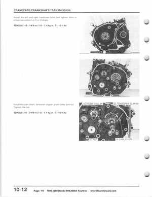 1986-1988 Honda TRX 200SX Fourtrax Service Manual, Page 117