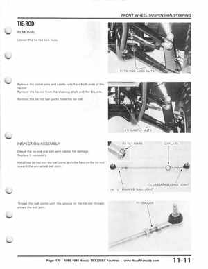 1986-1988 Honda TRX 200SX Fourtrax Service Manual, Page 129