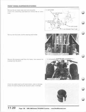 1986-1988 Honda TRX 200SX Fourtrax Service Manual, Page 138