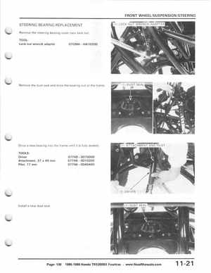 1986-1988 Honda TRX 200SX Fourtrax Service Manual, Page 139