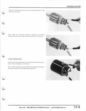 1986-1988 Honda TRX 200SX Fourtrax Service Manual, Page 189