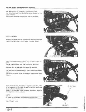 1986-1989 Honda TRX250 FourTrax 250R Service Manual, Page 120