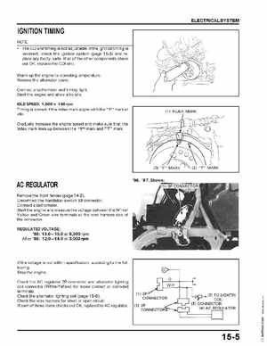 1986-1989 Honda TRX250 FourTrax 250R Service Manual, Page 205