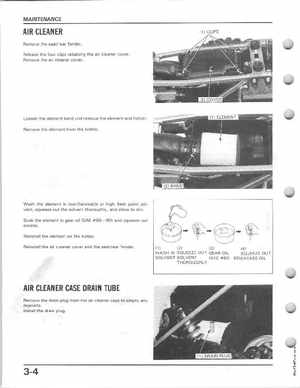 1987 Honda Fourtrax TRX 250X Service Manual, Page 25