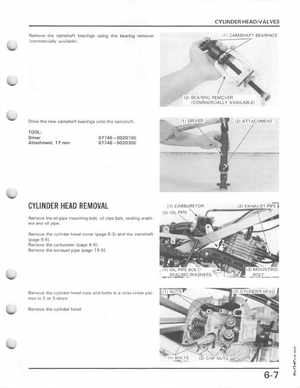 1987 Honda Fourtrax TRX 250X Service Manual, Page 66