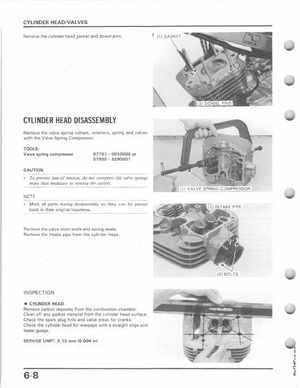 1987 Honda Fourtrax TRX 250X Service Manual, Page 67