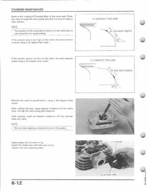 1987 Honda Fourtrax TRX 250X Service Manual, Page 71