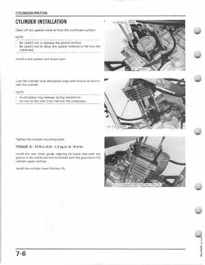 1987 Honda Fourtrax TRX 250X Service Manual, Page 85