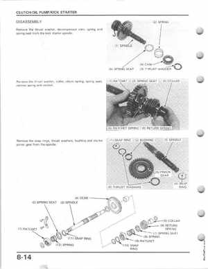 1987 Honda Fourtrax TRX 250X Service Manual, Page 101