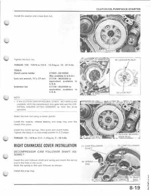 1987 Honda Fourtrax TRX 250X Service Manual, Page 106