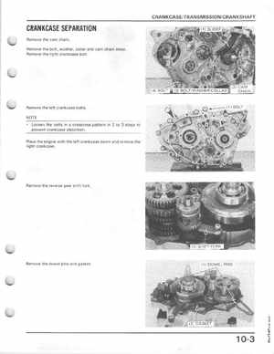 1987 Honda Fourtrax TRX 250X Service Manual, Page 124